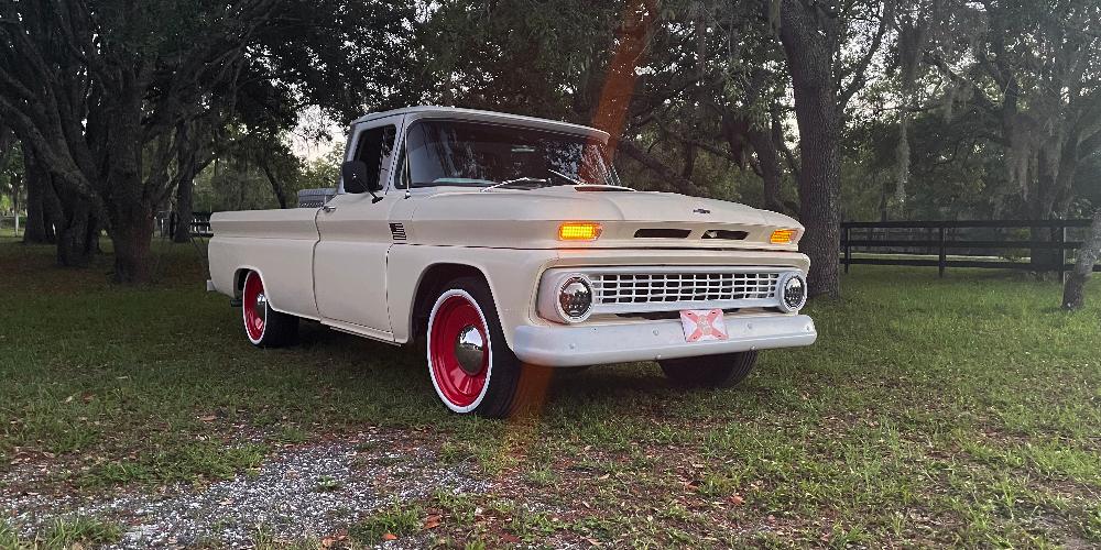 Chevrolet C10 Pickup with U.S. Wheel Rat Rod (Series 63) Extended Sizing